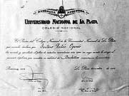 Diploma del Nacional