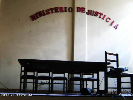 Reclamo de los Familiares de Desaparecidos en Bolivia